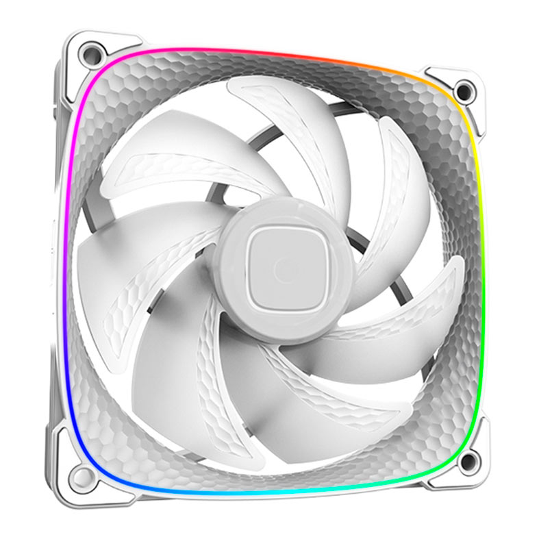 Ventoinha Geometric Future Squama 2503W, ARGB, 120mm, Branco, GEO-S2503W-1 - miniatura 3