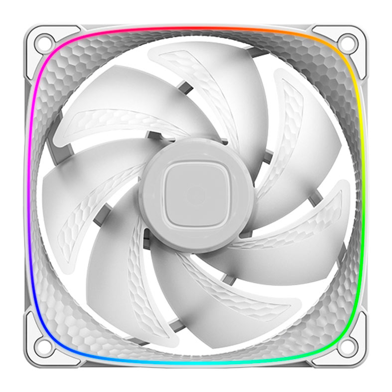 Ventoinha Geometric Future Squama 2503W, ARGB, 120mm, Branco, GEO-S2503W-1 - miniatura 4