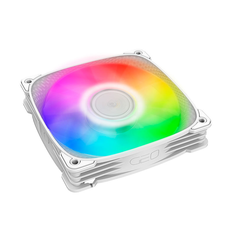 Ventoinha Geometric Future Squama 2505W, ARGB, 120mm, Branco, GEO-S2505W-1 - miniatura 4
