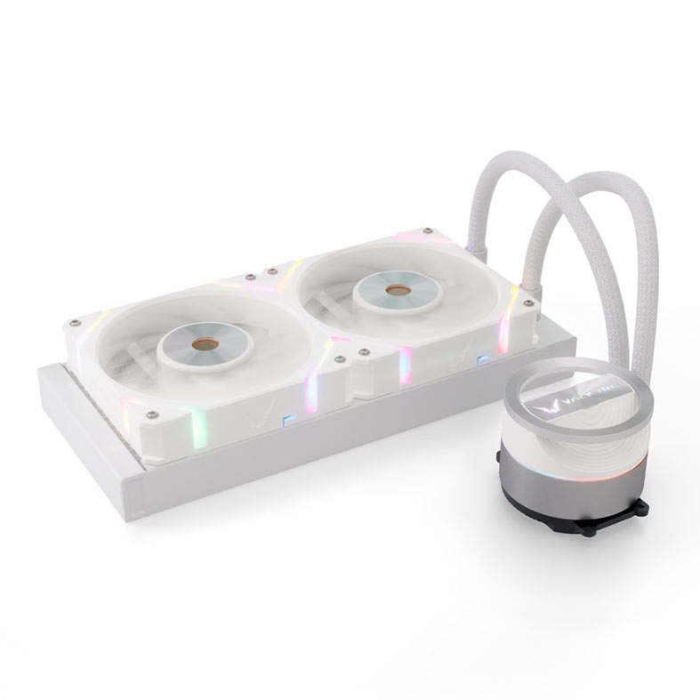 Water Cooler Valkyrie Dragonfang GL240W, RGB, 240mm, Branco, GL-240W-WH - miniatura 4