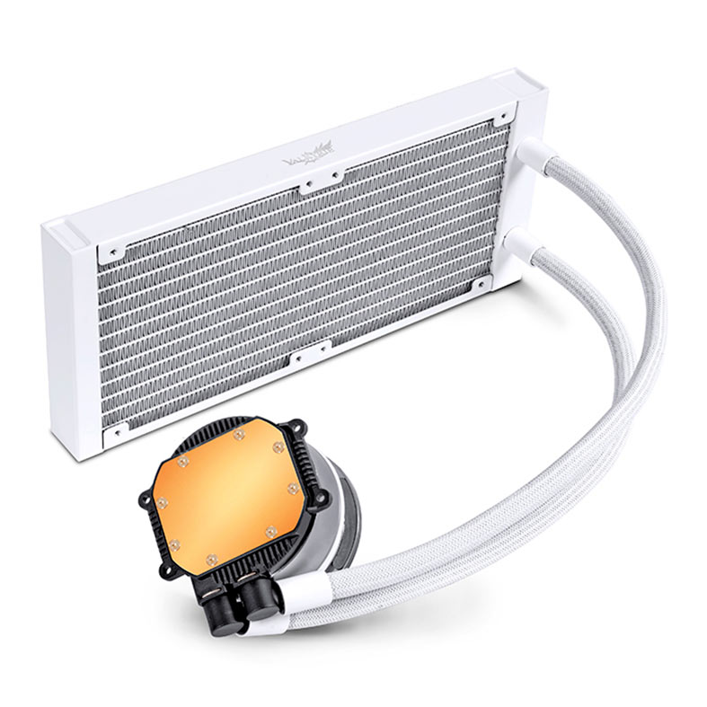 Water Cooler Valkyrie Dragonfang GL240W, RGB, 240mm, Branco, GL-240W-WH - miniatura 6