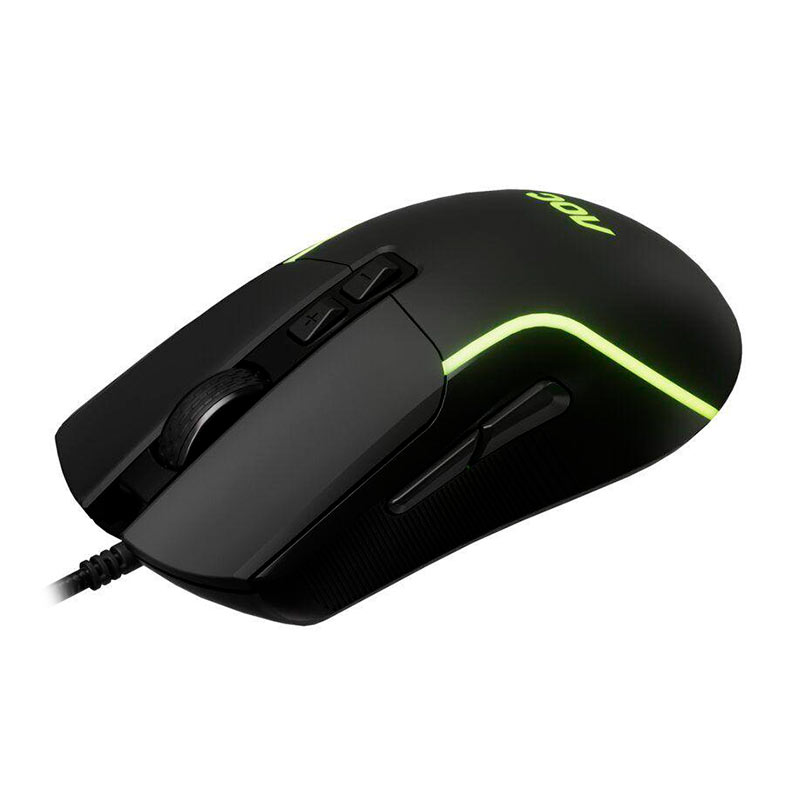 Mouse Gamer AOC GM170, RGB, 8000DPI, 7 Botoes, Preto, GM170-BK - miniatura 7