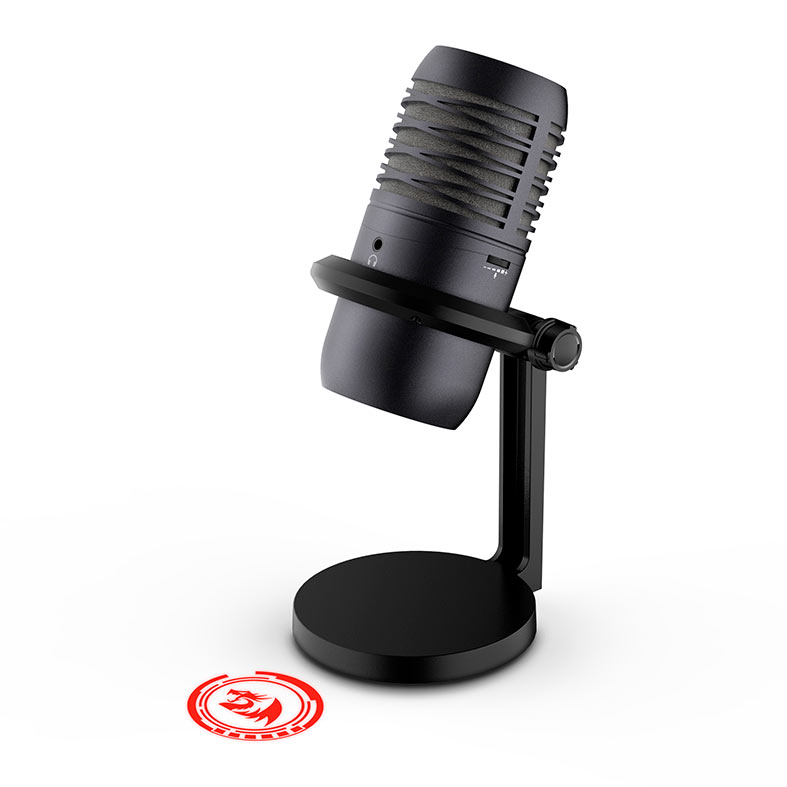 Microfone Condensador Redragon Nebula, Rainbow, Tipo-C, Preto, GM211 - miniatura 8