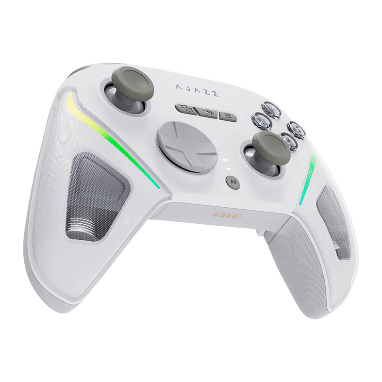 Controle Gamer Ajazz GP100, Para PC/Switch/Android/IOS, Wireless, Branco, GP100-WH - miniatura 3