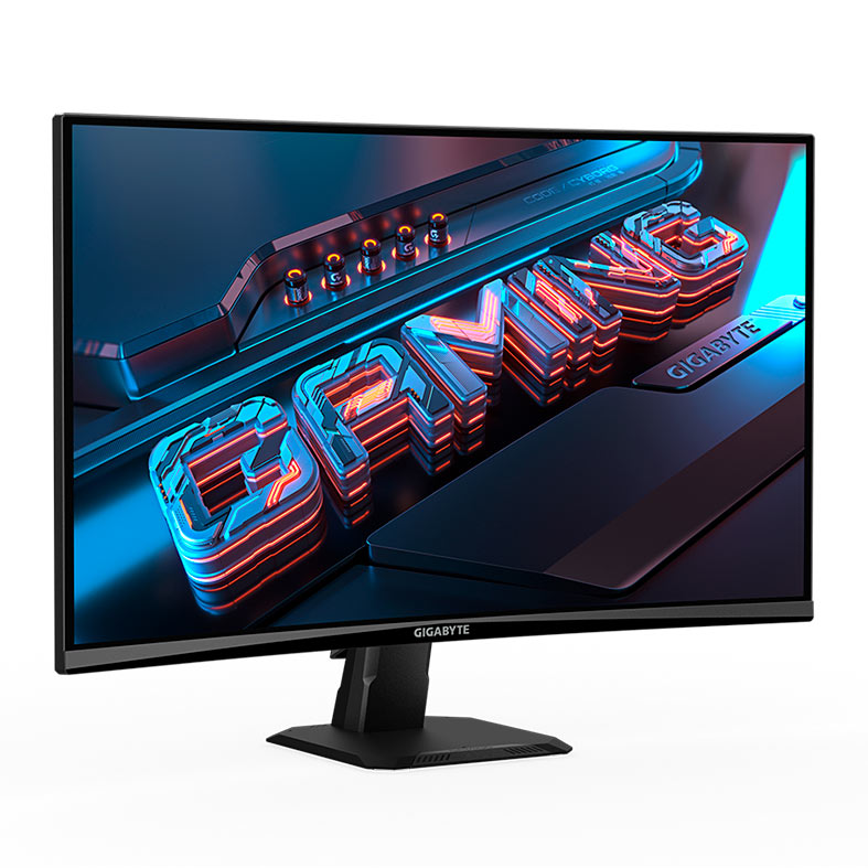 Monitor Gamer Gigabyte GS27FC, 27 Pol, VA, Curvo, FHD, 1ms, 180Hz, DP/HDMI, GS27FC - miniatura 3