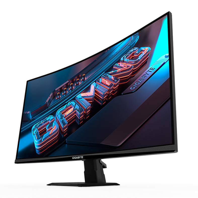 Monitor Gamer Gigabyte GS27FC, 27 Pol, VA, Curvo, FHD, 1ms, 180Hz, DP/HDMI, GS27FC - miniatura 4