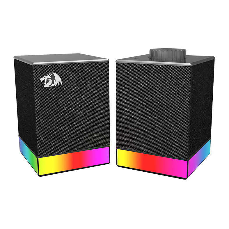 Caixa de Som Gamer Redragon Glyph 2.0, RGB, 5W RMS, Bluetooth, Preto, GS517 - miniatura 4