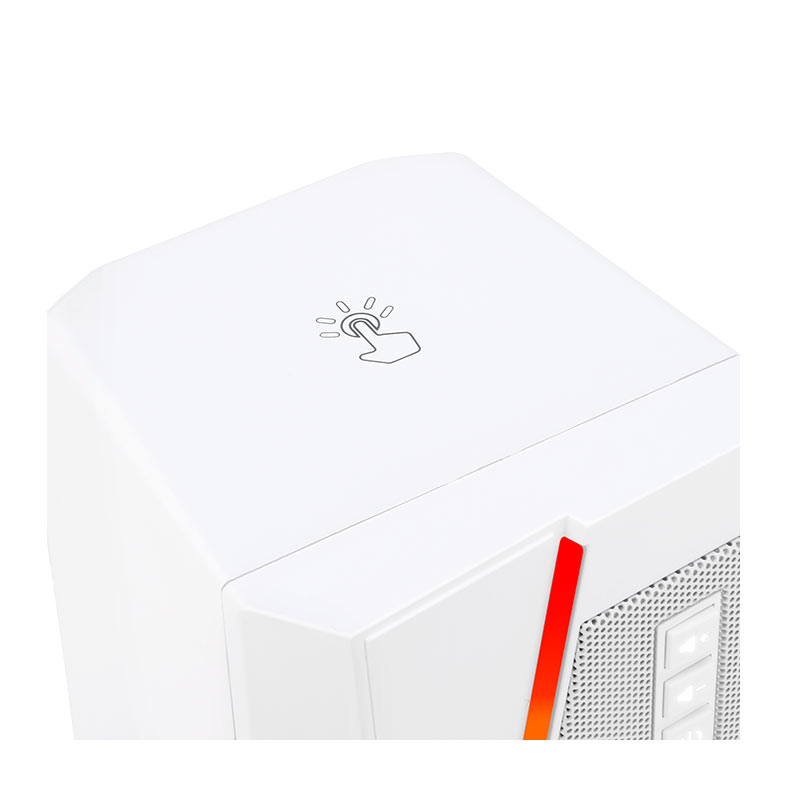 Caixa de Som Redragon Anvil, RGB, 5W RMS, USB e P2, Branca, GS520W - miniatura 7