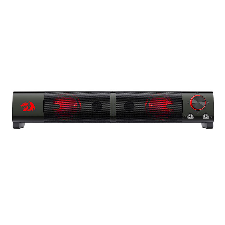 Caixa de Som Redragon Orpheus 2.1 Led Vermelho, GS550