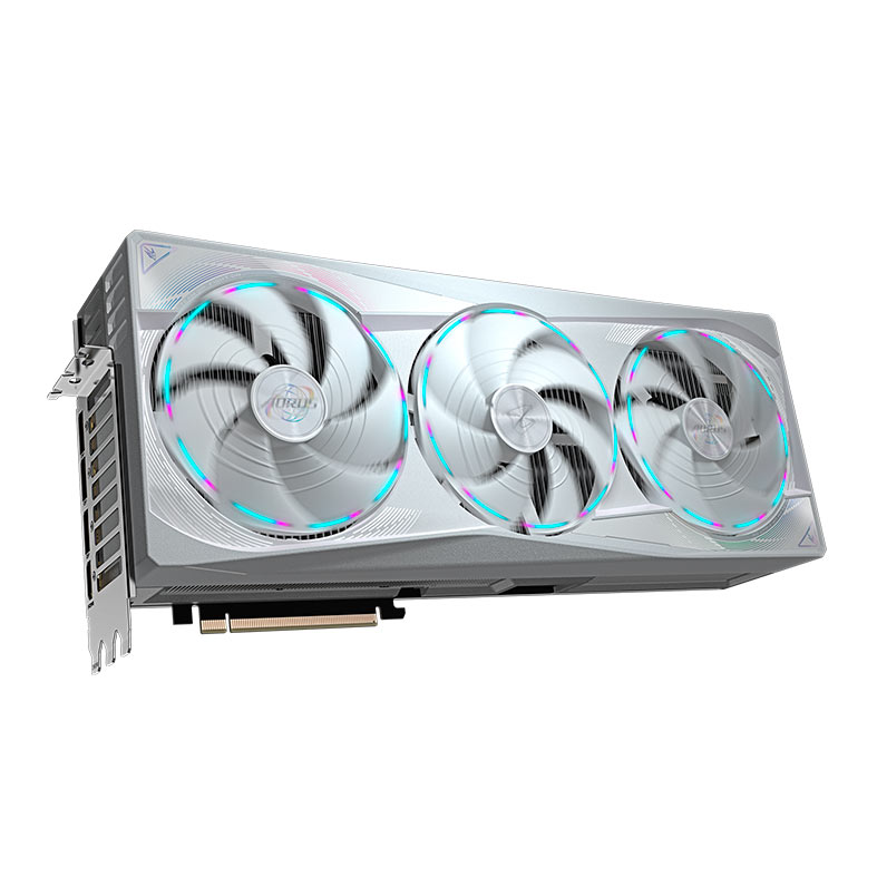 Placa de Video Gigabyte GeForce RTX 5090 Aorus Master Ice, 32GB, GDDR7, 512-bit, GV-N5090AORUS-M-ICE-32GD - miniatura 4