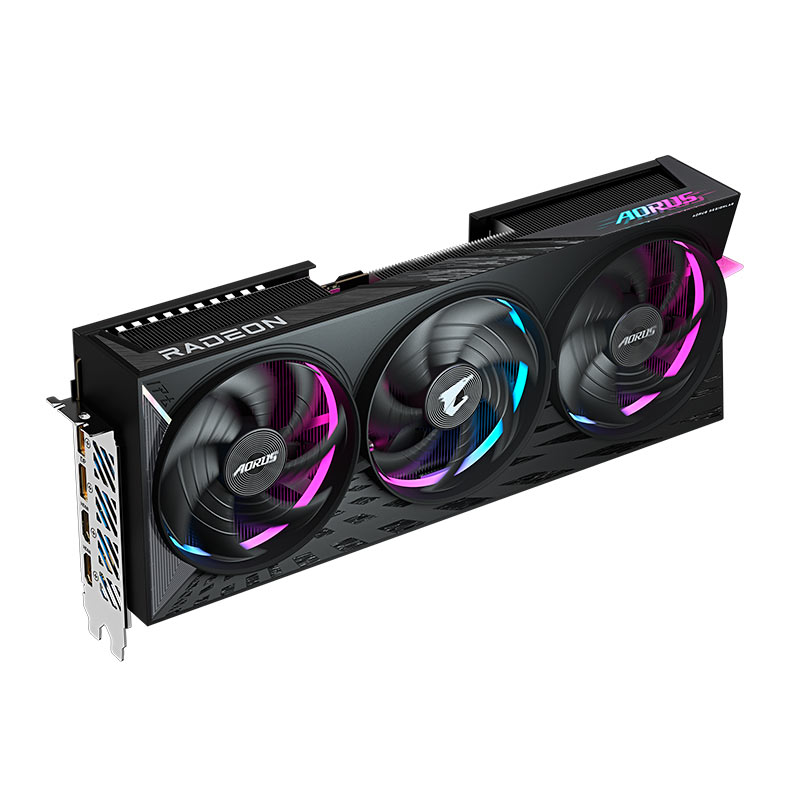 Placa de Video Gigabyte Radeon RX 9070 XT Aorus Elite, 16GB, GDDR6, 256-bit, GV-R9070XTAORUS-E-16GD - miniatura 6