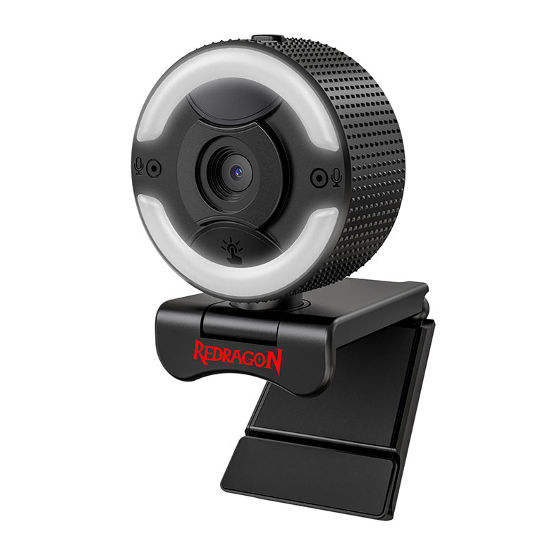 Webcam Redragon Oneshot, FHD 1080P, USB, Preto, GW910 - miniatura 3