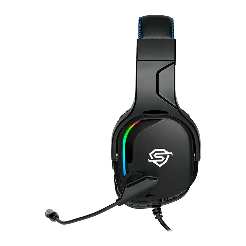 Headset Gamer Solid Gear Titanium, RGB, Surround 7.1, Drivers 50mm, Preto, H-100 - miniatura 3