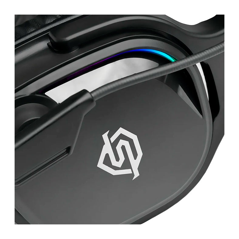 Headset Gamer Solid Gear Titanium, RGB, Surround 7.1, Drivers 50mm, Preto, H-100 - miniatura 6