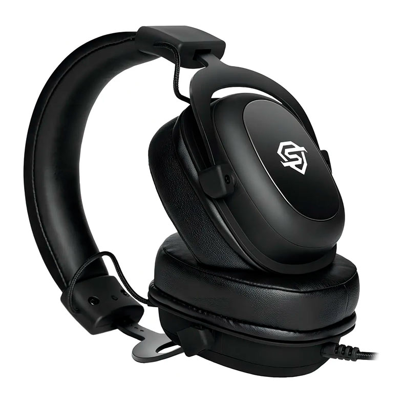 Headset Gamer Solid Gear Carbon 7.1, Drivers 50mm, Preto, H-200 - miniatura 4