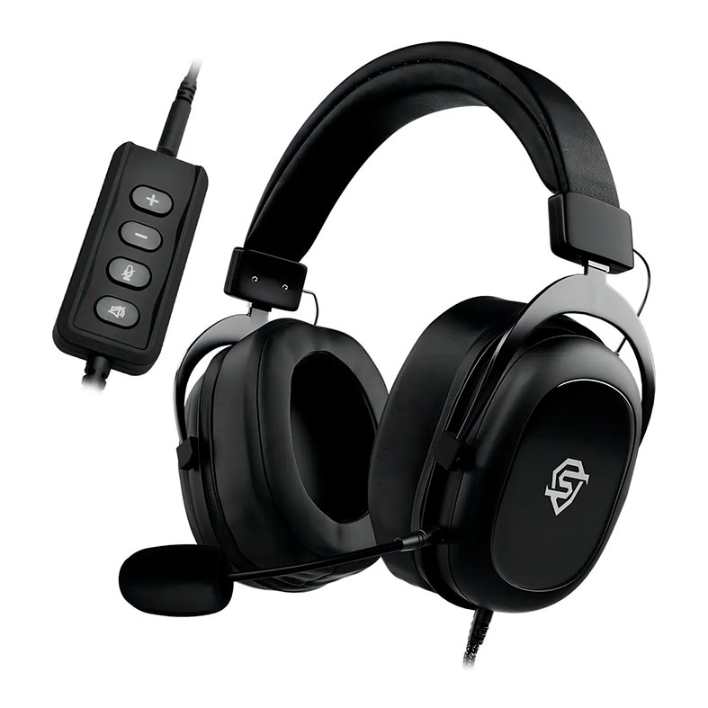 Headset Gamer Solid Gear Carbon 7.1, Drivers 50mm, Preto, H-200 - miniatura 3