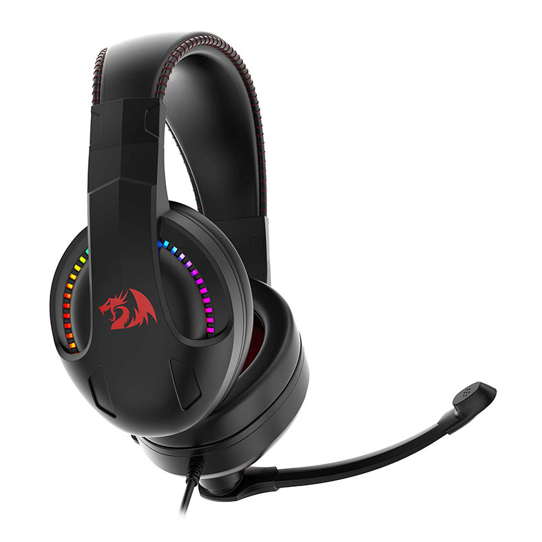 Headset Gamer Redragon Cronus, RGB, Drivers 40mm, Preto, H211-RGB - miniatura 5