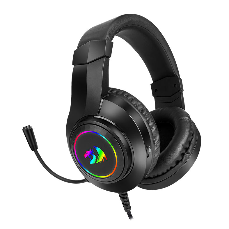 Headset Gamer Redragon Hylas, RGB, Drivers 50mm, Preto, H260RGB - miniatura 4