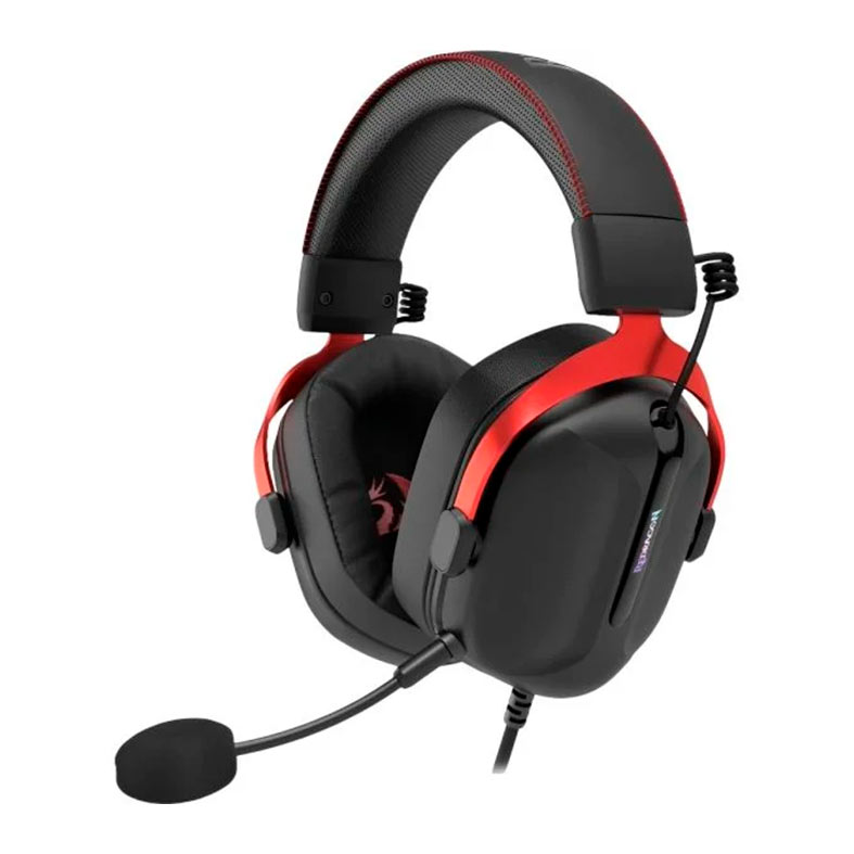 Headset Gamer Redragon Cybill, RGB, Drivers 50mm, 7.1 Surround, Preto, H312 - miniatura 4