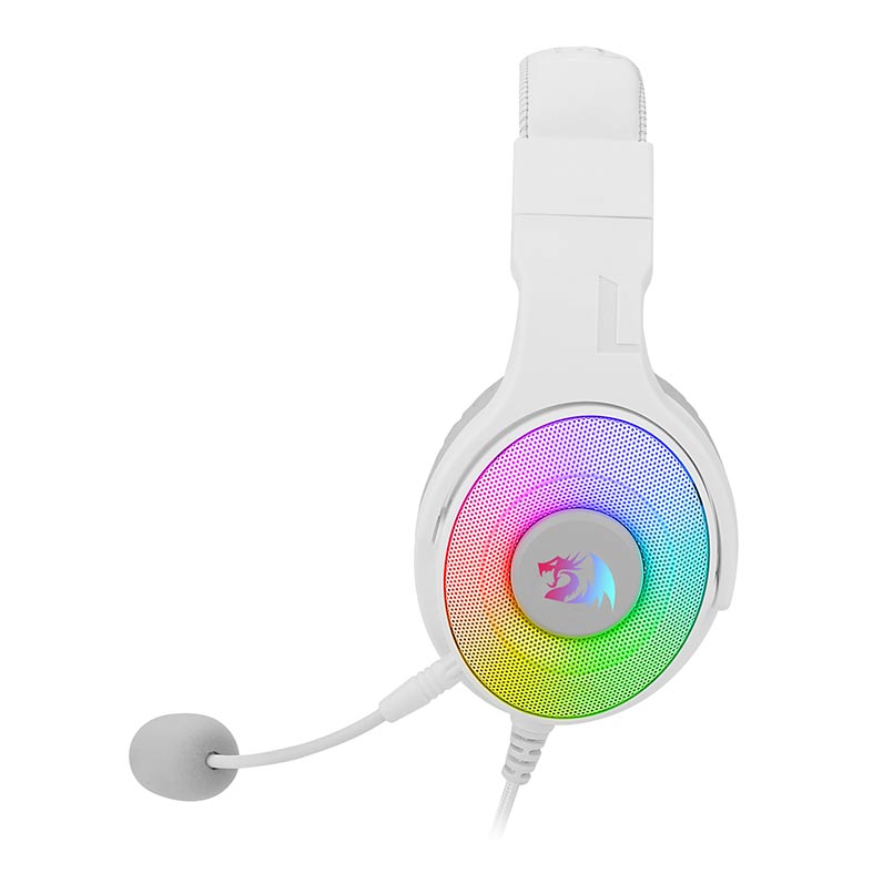 Headset Gamer Redragon Pandora 2 Lunar White RGB, H350W-RGB-1 - miniatura 3