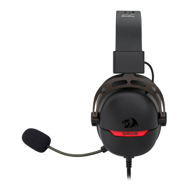 Headset Gamer Redragon Aurora, Drivers 40mm, USB, Preto, H376BR - miniatura 5