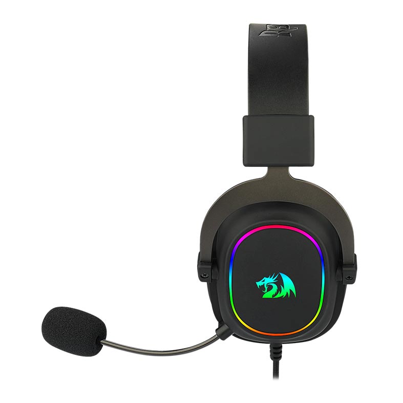 Headset Gamer Redragon Zeus X, RGB, Som Surround 7.1, Drivers 53mm, Preto, H510-RGB - miniatura 4