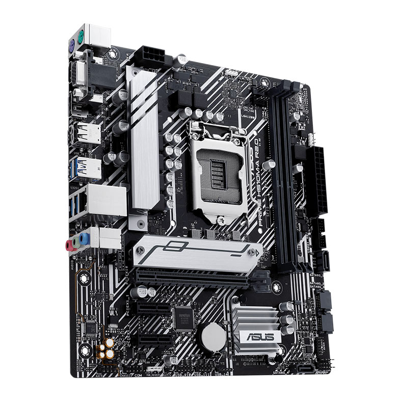 Placa Mae Asus Prime H510M-A R2.0, DDR4, LGA1200, M-ATX, Chipset Intel H470, PRIME-H510M-A-R2.0 - miniatura 4