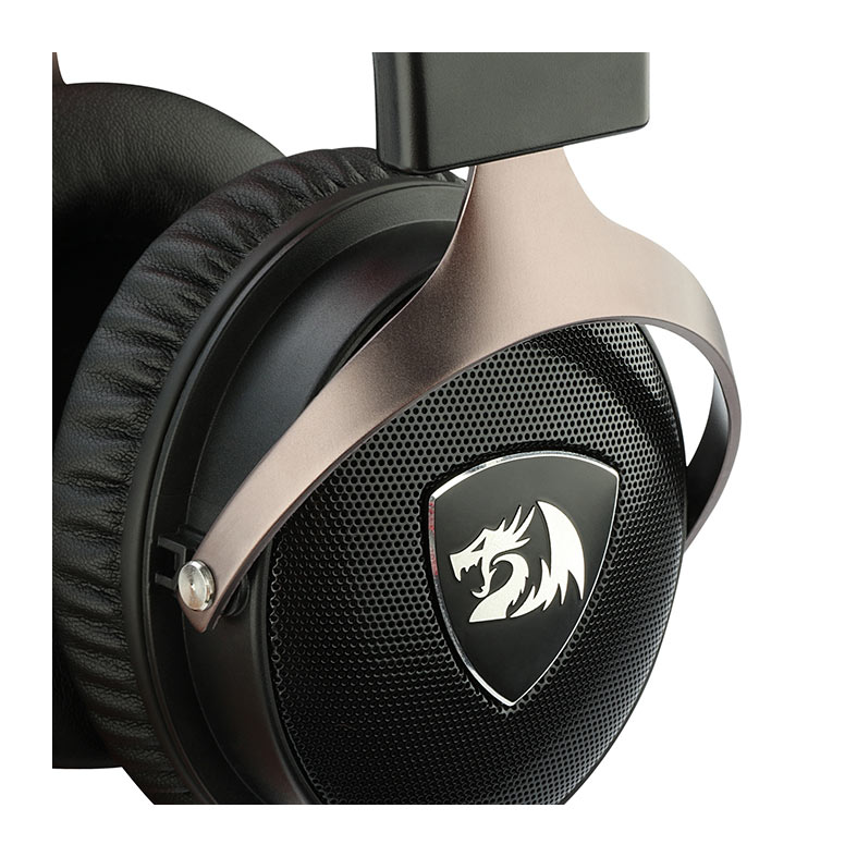 Headset Gamer Redragon Icon, 7.1 Surround, Drivers 50mm, Preto e Verelho, H520 - miniatura 8