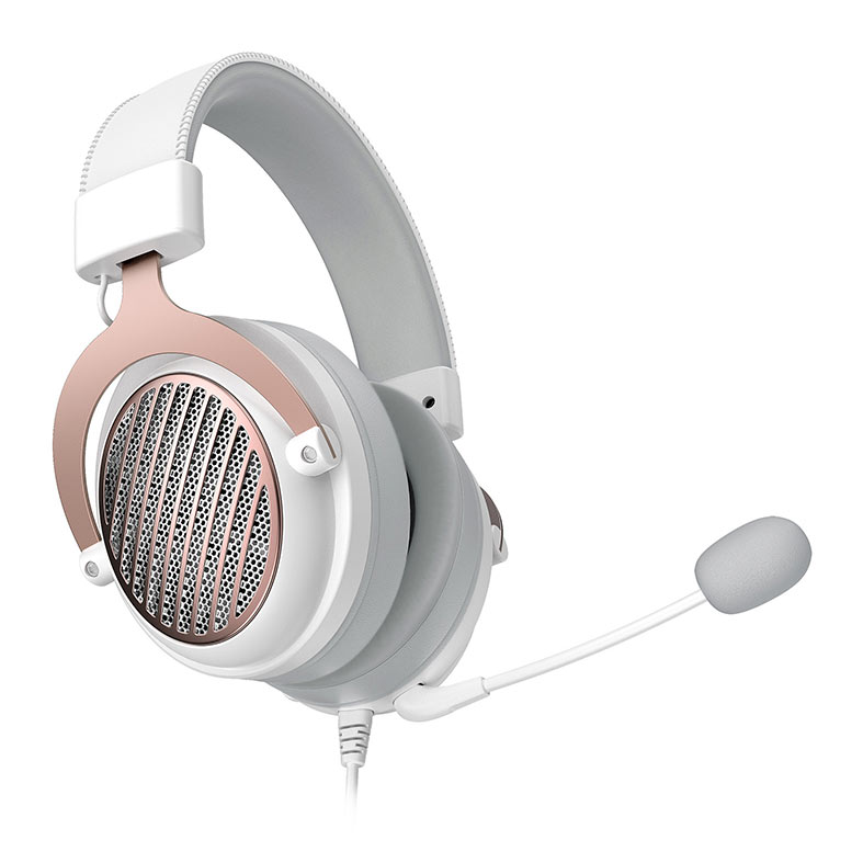Headset Gamer Redragon Luna, Drivers 53mm, Branco, H540W - miniatura 3