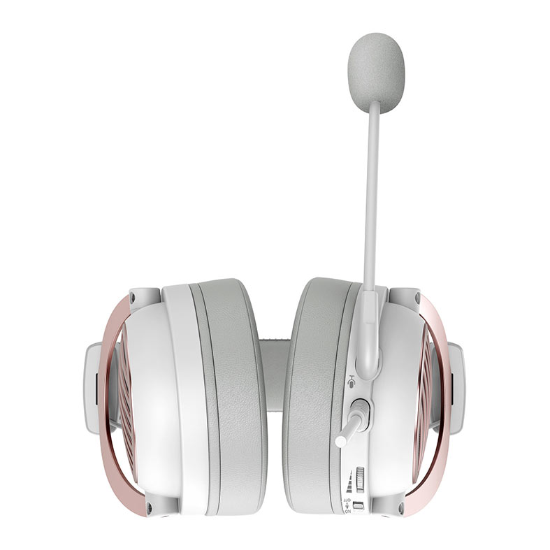 Headset Gamer Redragon Luna, Drivers 53mm, Branco, H540W - miniatura 8