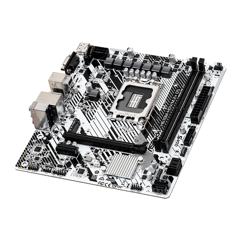 Placa Mae AsRock H610M-HDV/M.2+D5, DDR5, LGA 1700, M-ATX, Chipset Intel H610, H610M-HDV/M.2PLUSD5 - miniatura 5