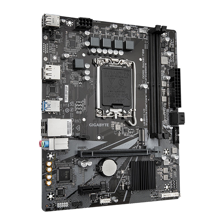 Placa Mae Gigabyte H610M K V2, DDR5, LGA1700, M-ATX, Chipset Intel H610, H610M-K-V2 - miniatura 4