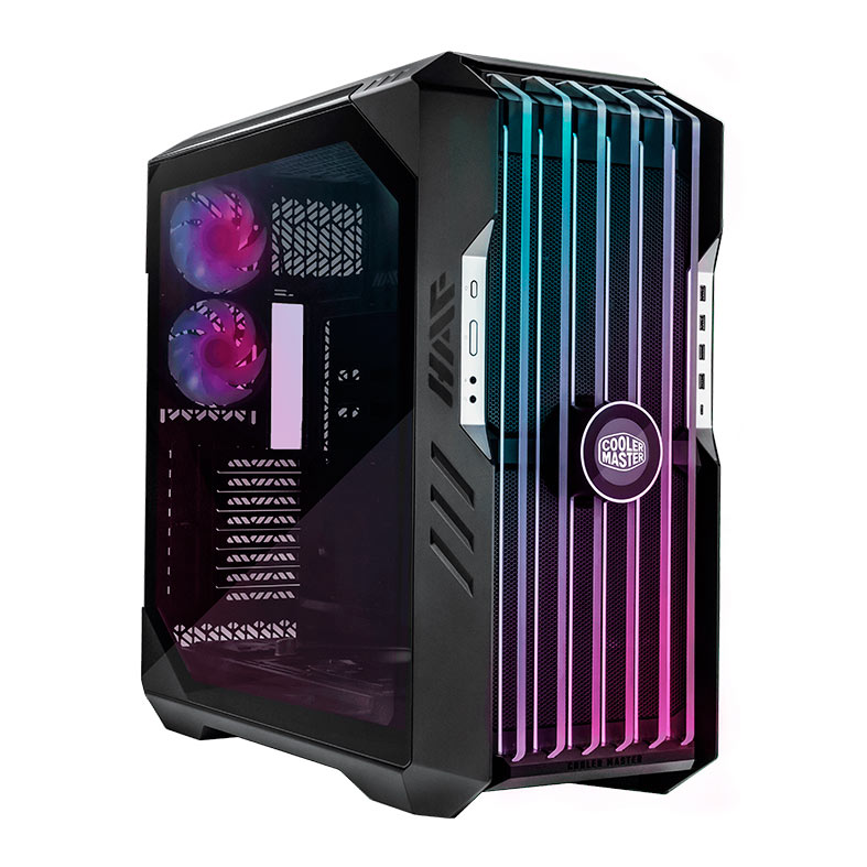 Gabinete Cooler Master HAF 700 EVO, ARGB, Full-Tower, Lateral de Vidro, Com 5 Fans, Cinza, H700E-IGNN-S00 - imagem 1