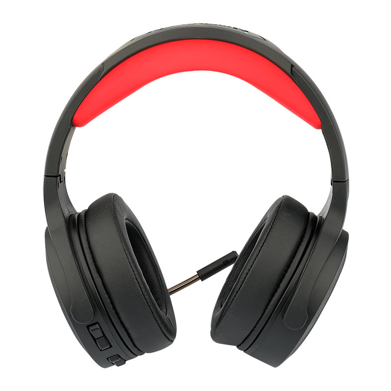Headset Gamer Redragon Pelops Pro, Drivers 40mm, Wireless, Preto e Vermelho, H818-PRO - miniatura 4