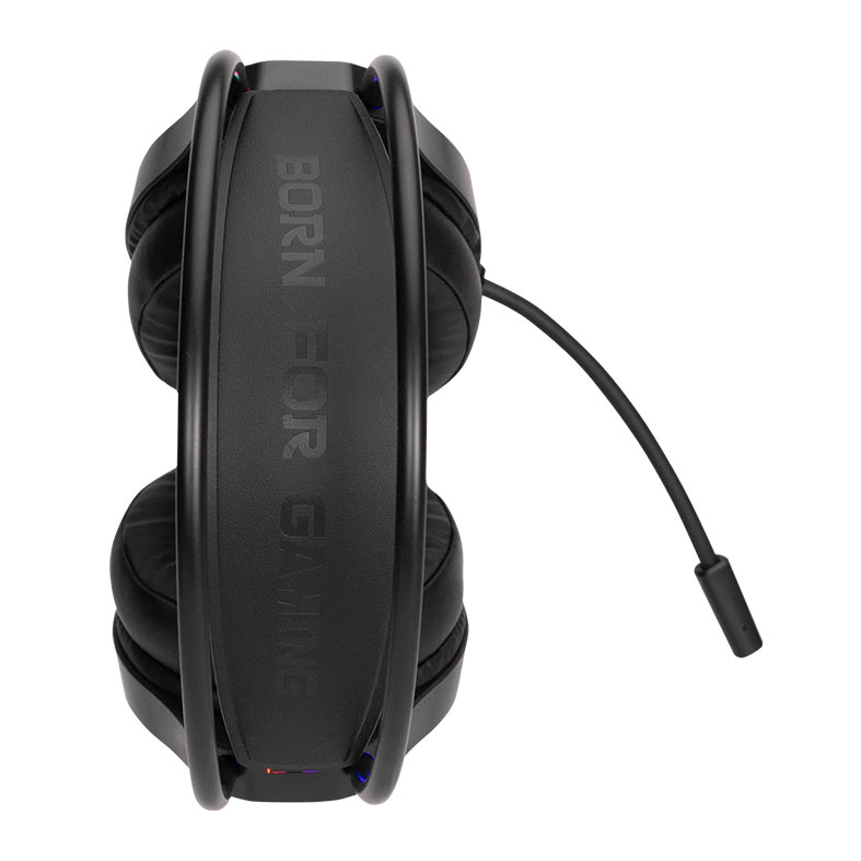 Headset Gamer Marvo H8326, RGB, Drivers 40mm, Preto, H8326 - miniatura 7