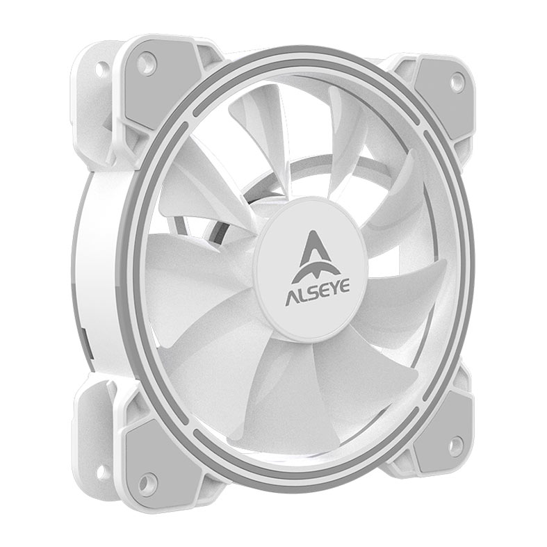 Ventoinha Alseye Halo H4.0, ARGB, 120mm, Branco, HALO-W-ALSEYE - miniatura 5