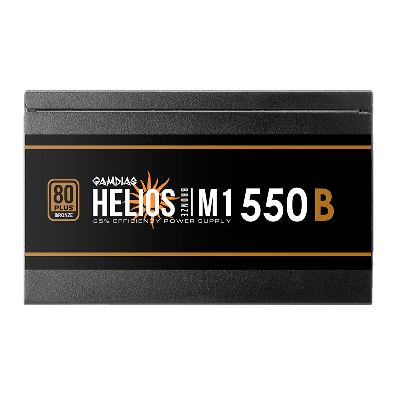 Fonte Gamdias Helios M1-550B, 550W, 80 Plus Bronze, Preto, HELIOS-M1-550B - miniatura 4