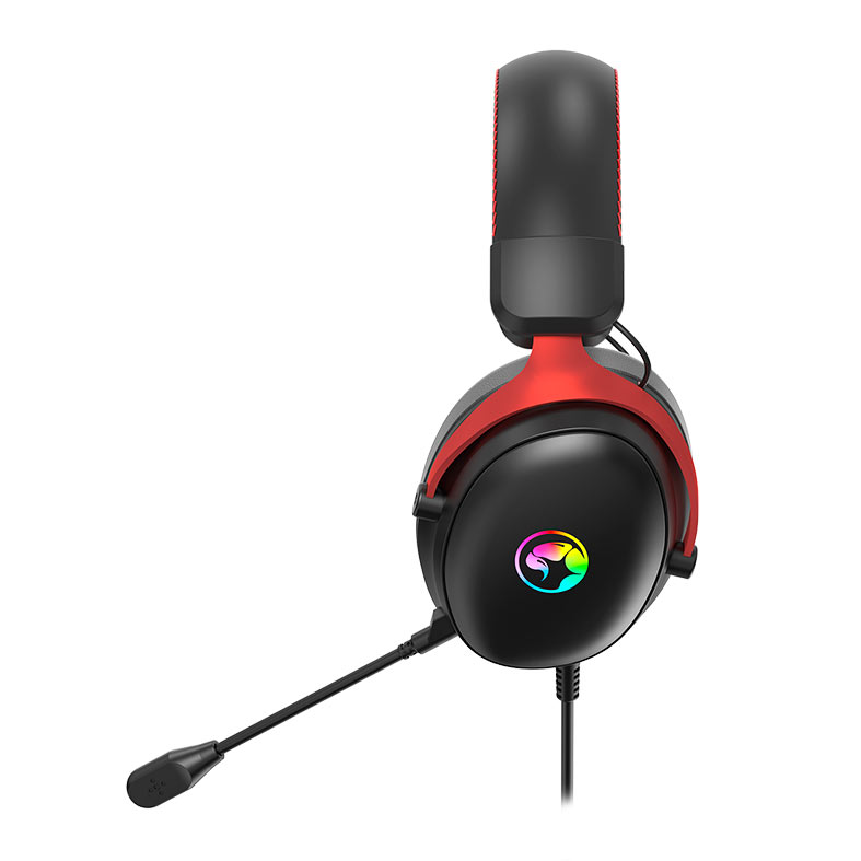 Headset Gamer Marvo Tactic X, RGB, Drivers 53mm, Preto, HG9076 - miniatura 4