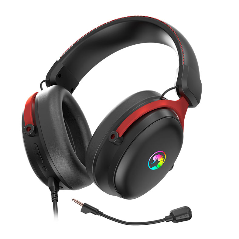 Headset Gamer Marvo Tactic X Pro, RGB, Wireless, Drivers 53mm, Preto, HG9076W - miniatura 4