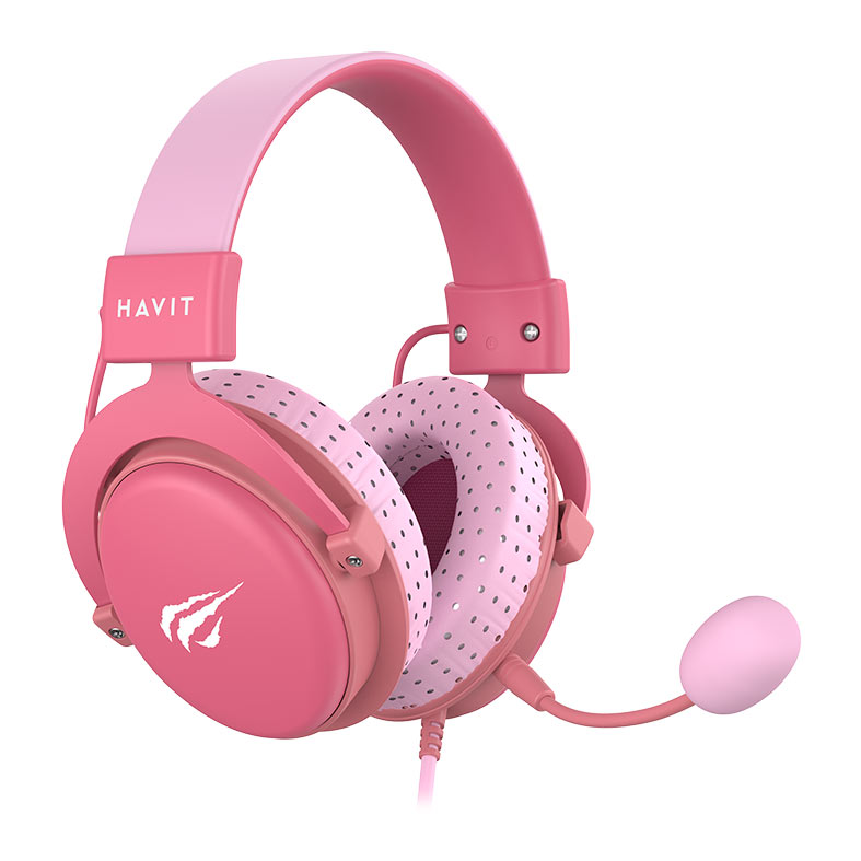 Headset Gamer Havit H2015d, Multiplataforma, Drivers 50mm, Rosa, HVGMH-H2015D-PK - miniatura 3