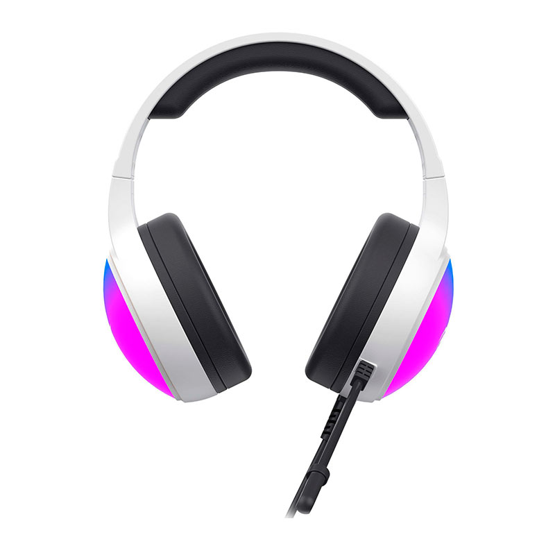 Headset Gamer Havit H2043U, RGB, Drivers 50mm, Branco e Preto, HVGMH-H2043U-WB - miniatura 6