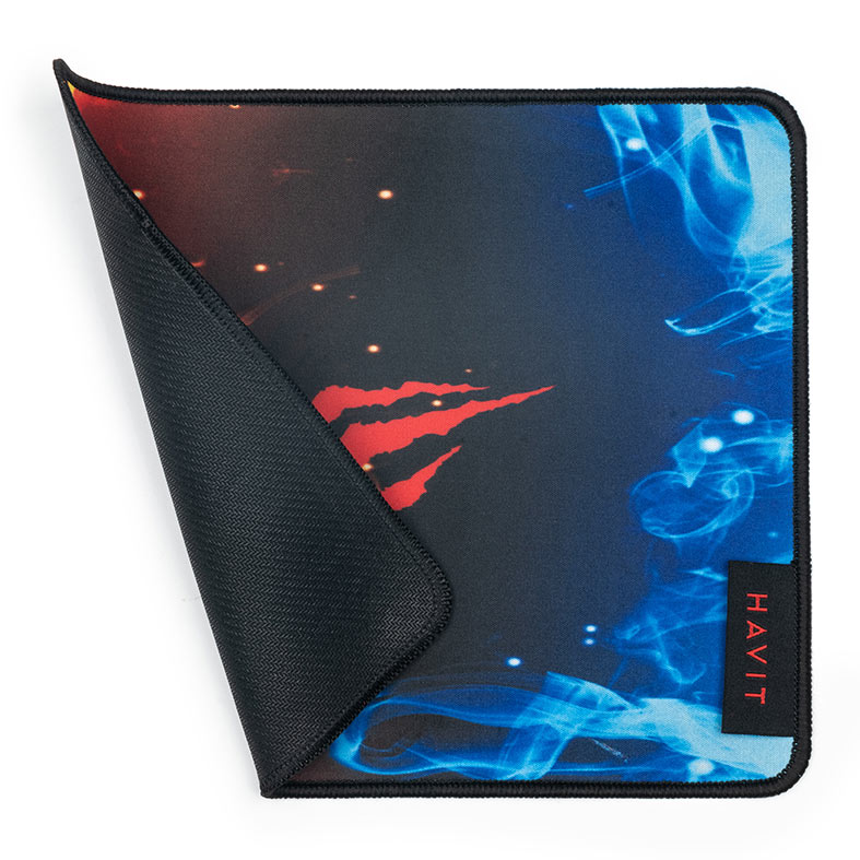 Mousepad Havit Gamenote MP846, 250x210x2mm, Vermelho e Azul, HV-MP846-BLACK - miniatura 6