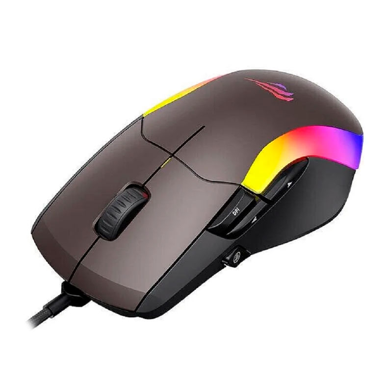 Mouse Gamer Havit MS959S, RGB, 10000DPI, 8 Botoes, Preto, HVMS-MS959S-BO - miniatura 4