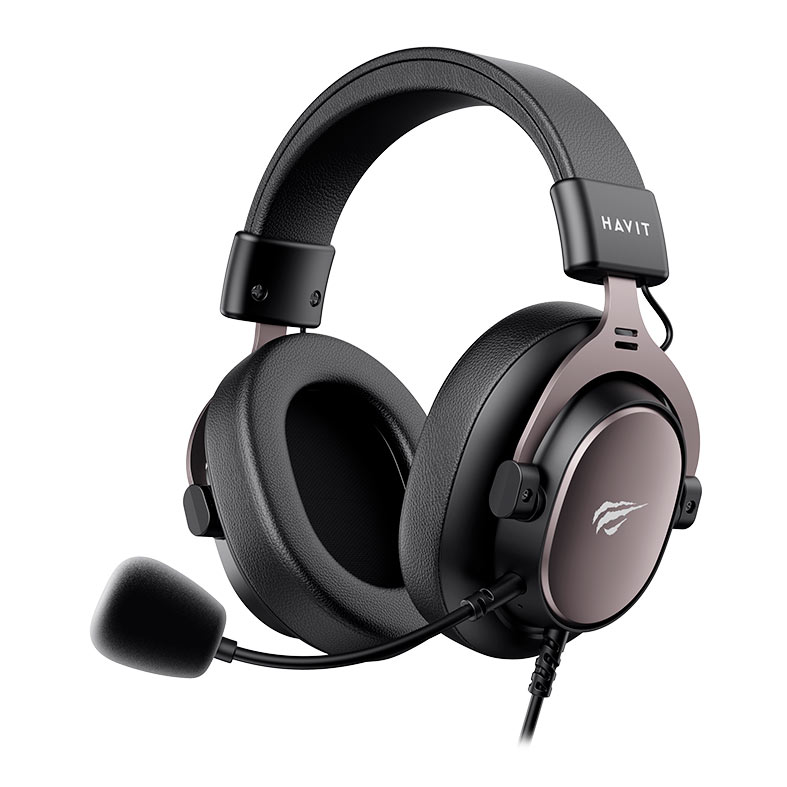 Headset Gamer Havit H2015SE Black Ochre, Drivers 53mm, HVGMH-H2015SE-BO - imagem 1