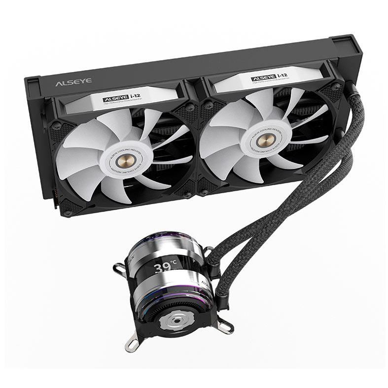 Water Cooler Alseye Infinity I240, ARGB, 240mm, Preto, I240-B - miniatura 4