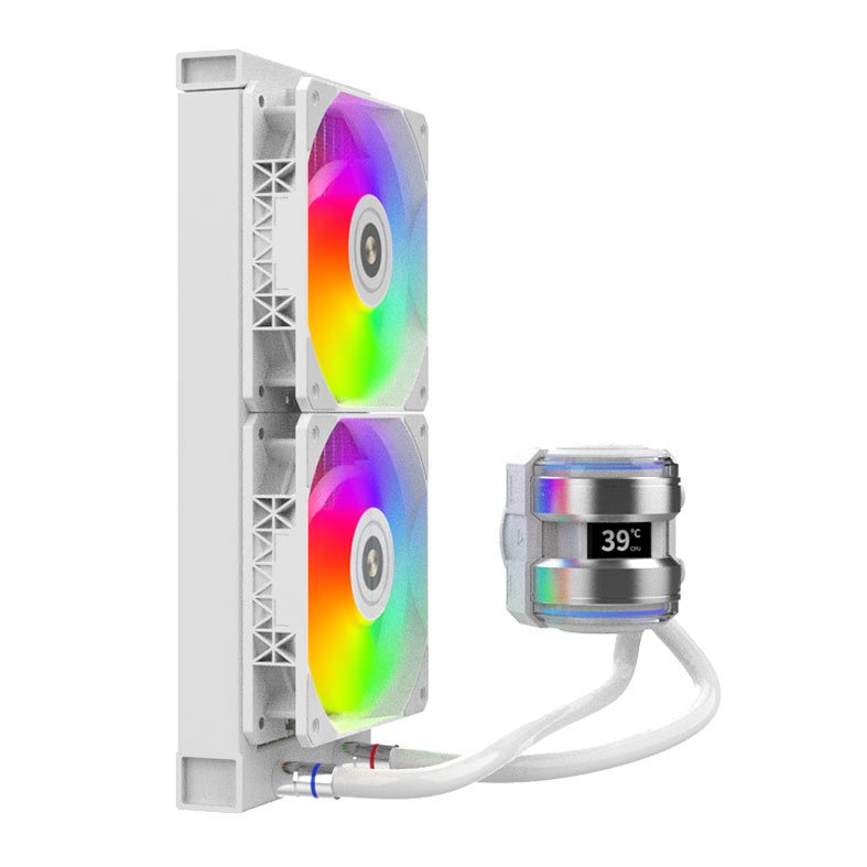 Water Cooler Alseye I240 SE, ARGB, 240mm, Branco, I240-W-SE - miniatura 6
