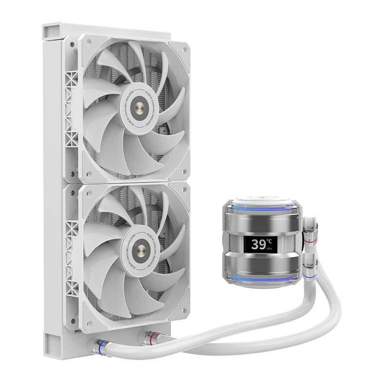 Water Cooler Alseye I240 SE, ARGB, 240mm, Branco, I240-W-SE - miniatura 7