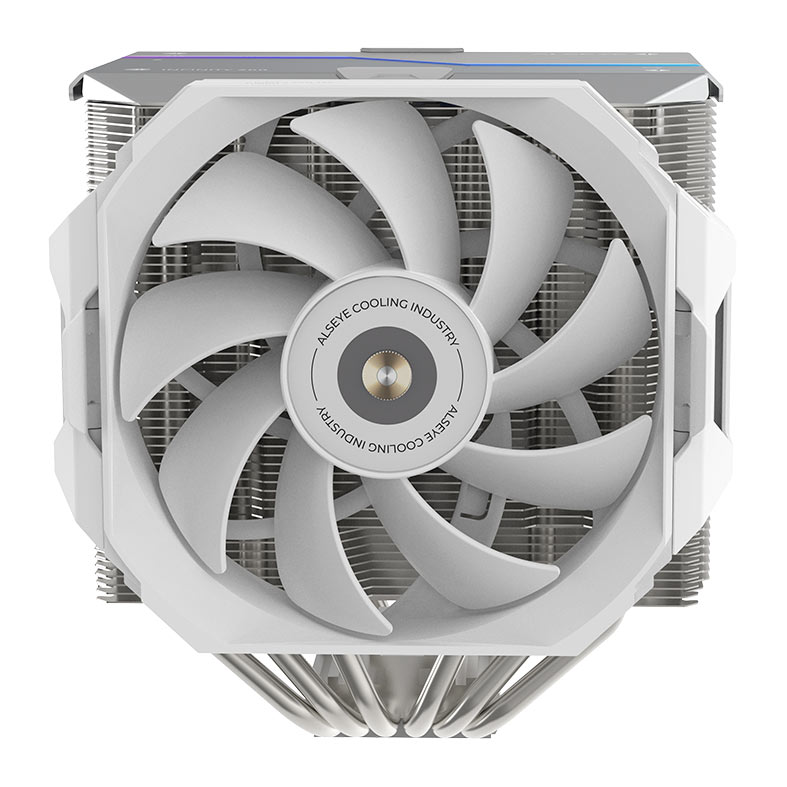 Cooler Para Processador Alseye I600, RGB, 120mm, Branco, I600-W - miniatura 5