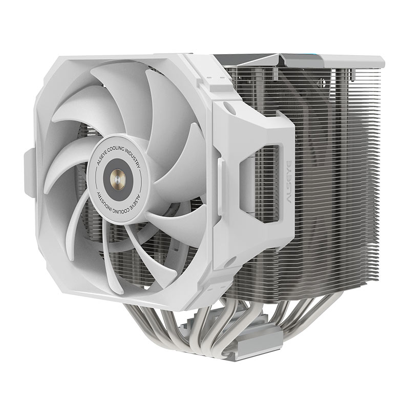 Cooler Para Processador Alseye I600, RGB, 120mm, Branco, I600-W - miniatura 9