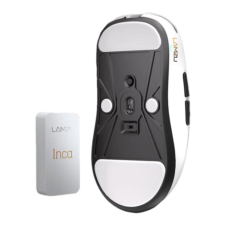 Mouse Gamer Lamzu Inca, 8K, 30000DPI, 6 Botoes, Wireless, Branco, INCA-WHITE - miniatura 5